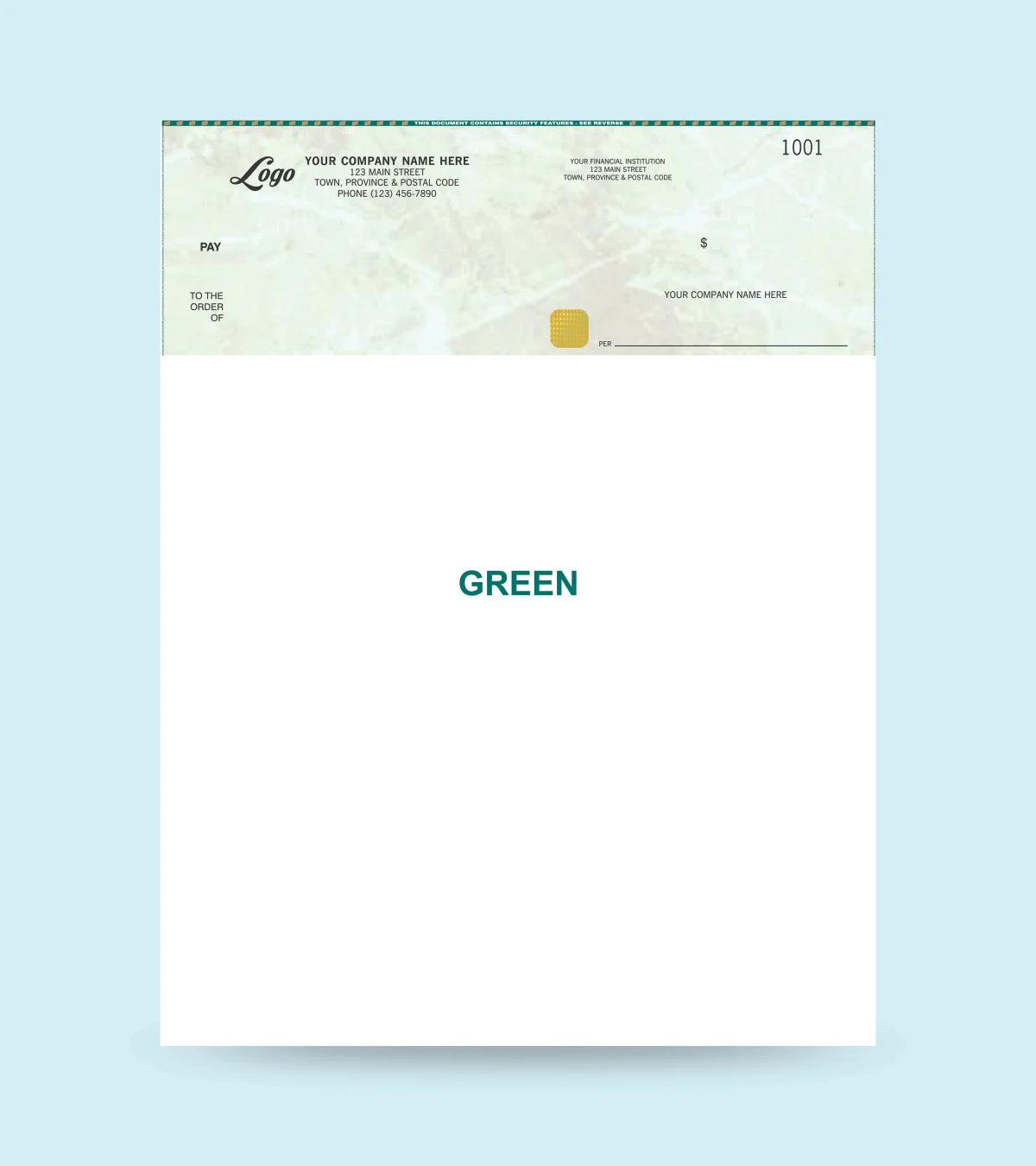 Manual Handwritten Cheques (1 To-A-Page)