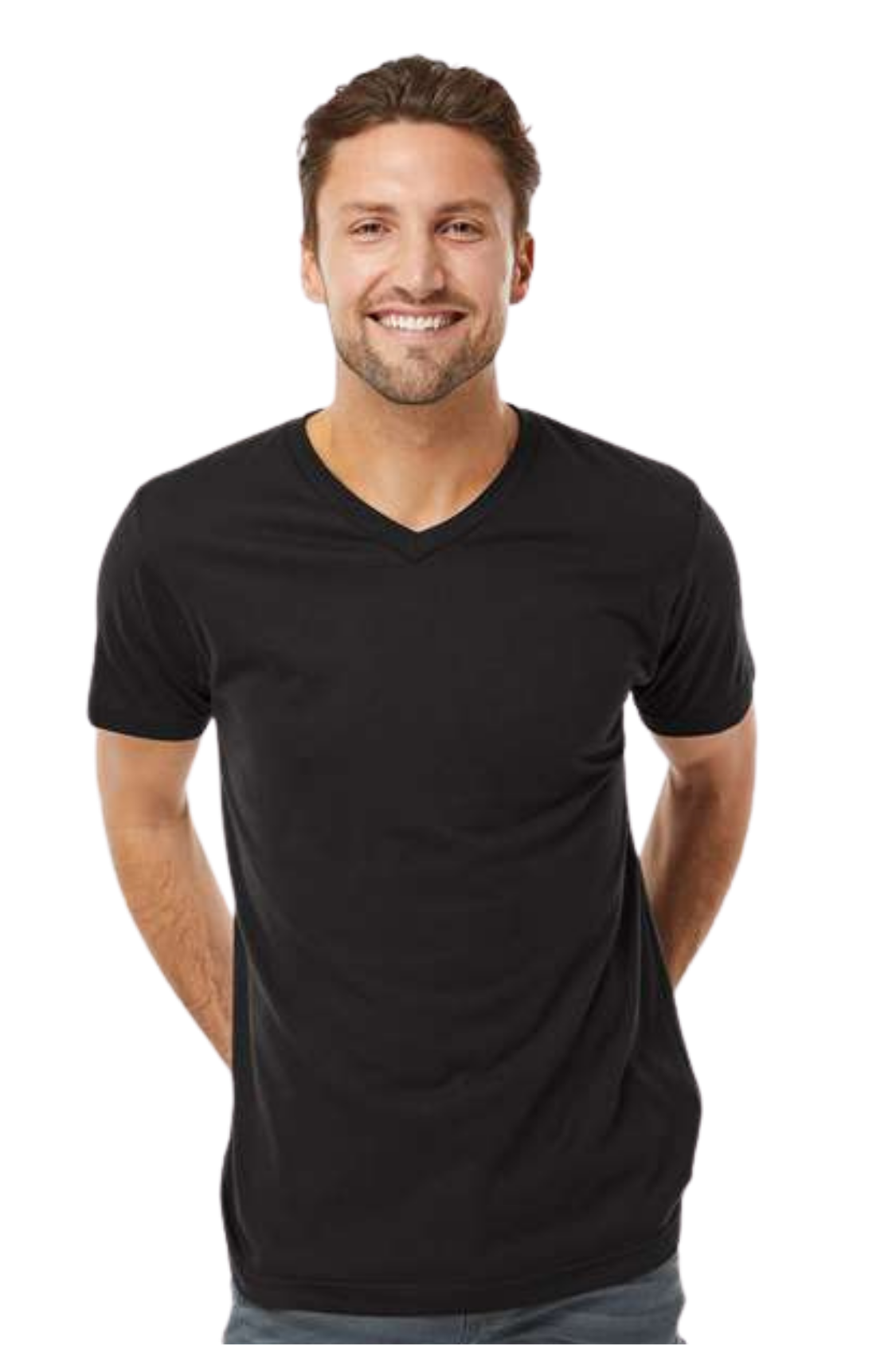 Fine Blend  V-Neck T-Shirt