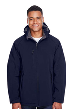Load image into Gallery viewer, Men&#39;s Glacier Insulated Three-Layer Fleece Bonded Soft Shell Jacket with Detachable Hood
