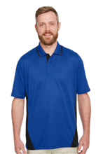 Load image into Gallery viewer, Harriton Men&#39;s Flash Snag Protection Plus IL Colorblock Polo
