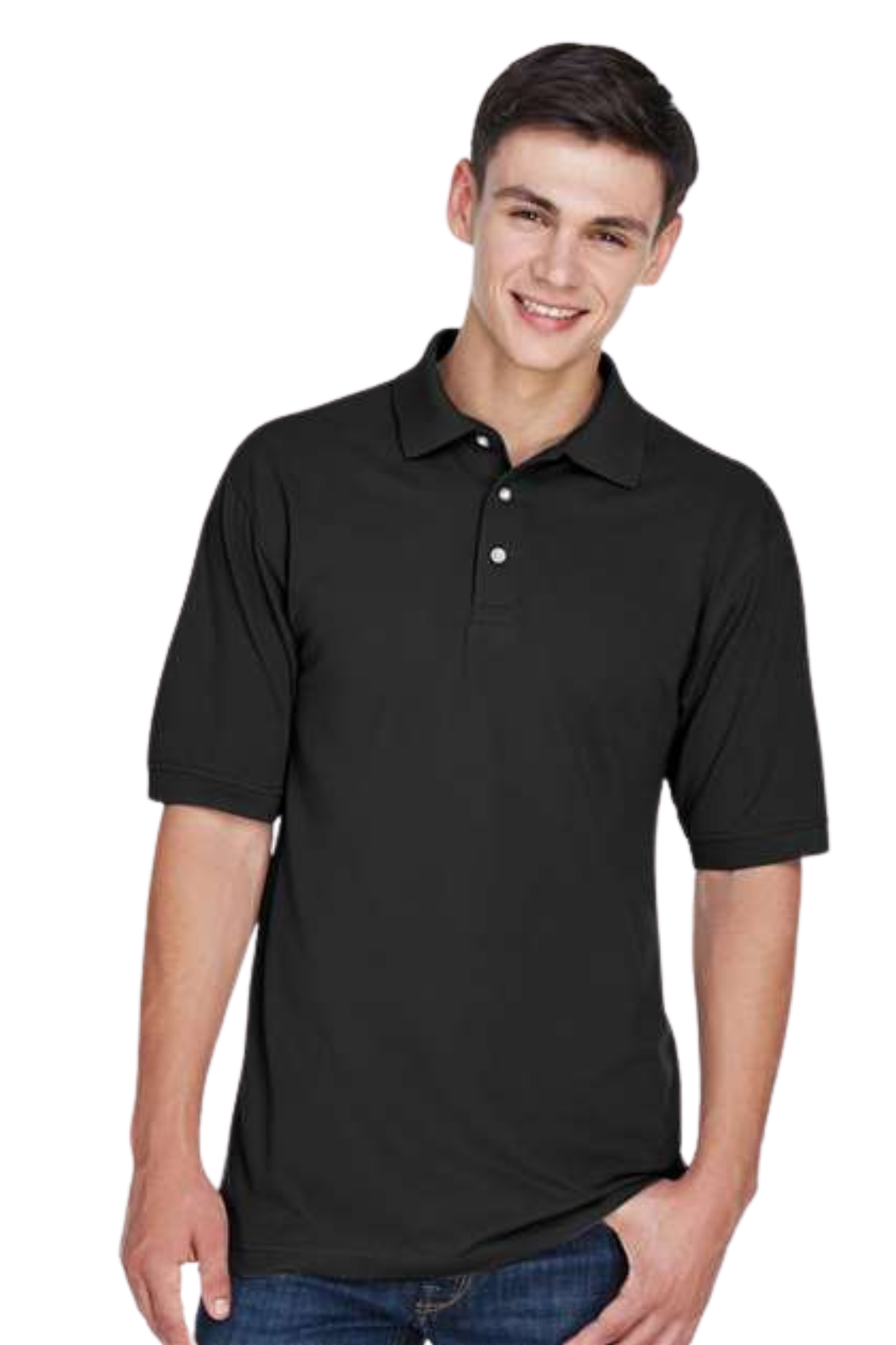 Harriton Men's 5.6 oz. Easy Blend™ Polo