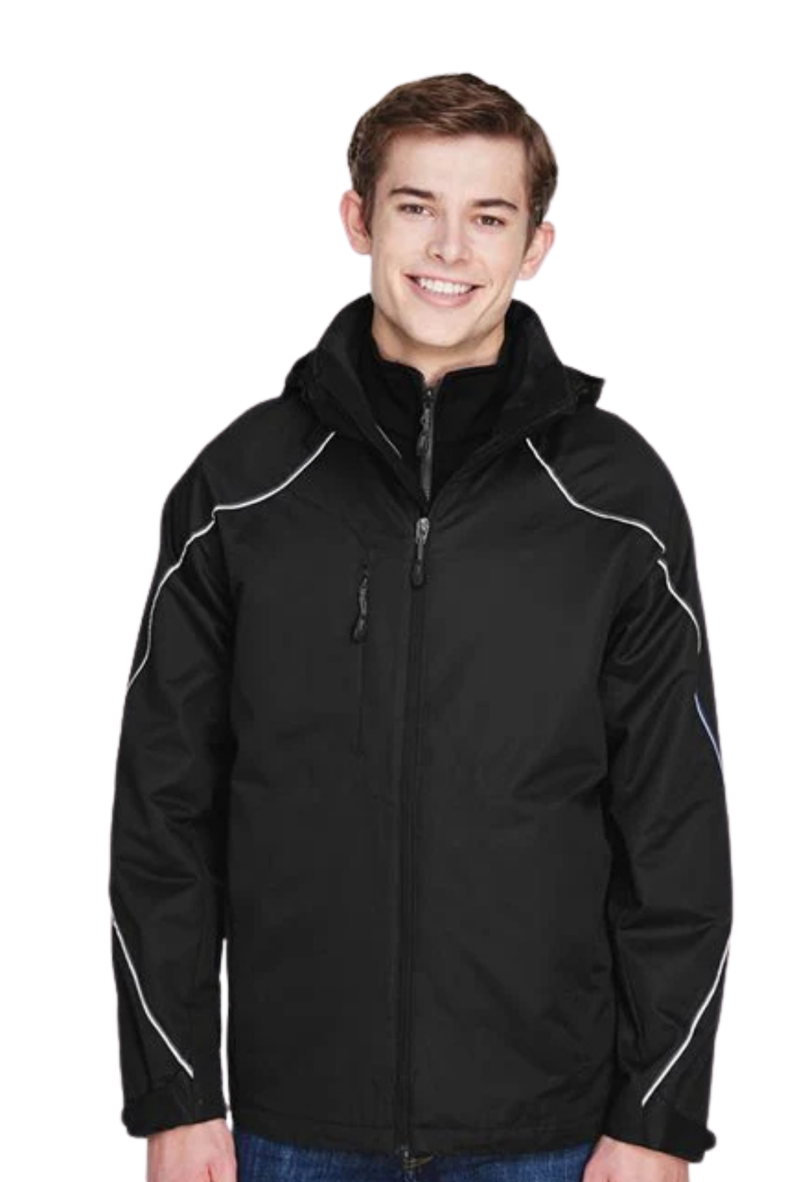 Angle 3-in-1 Jacket with Bonded Fleece Liner