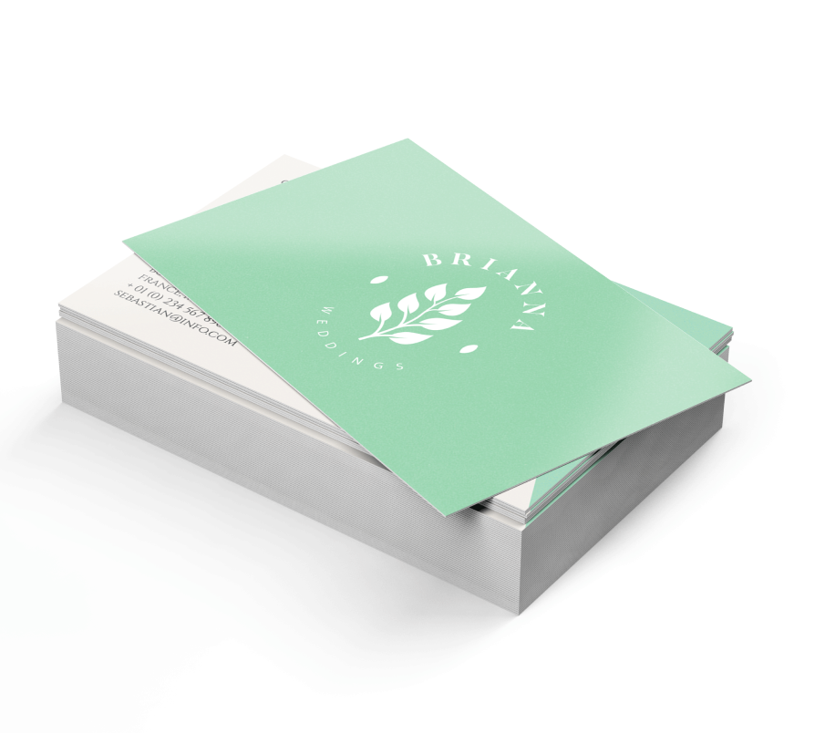 Soft Touch Suede/Velvet Business Cards