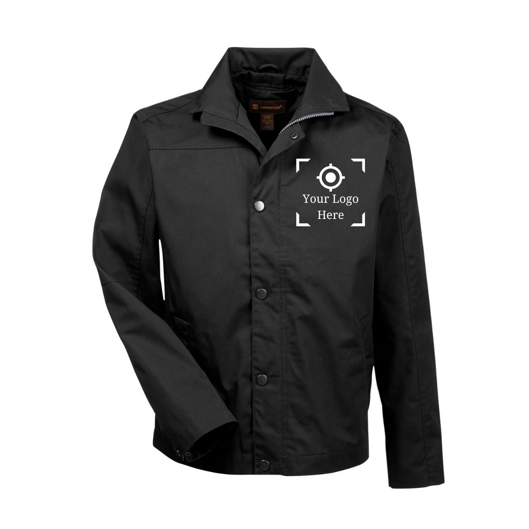 Harriton Men's Auxiliary Canvas Work Jacket