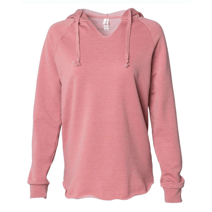 Women's Lightweight California Wave Wash Hoodie - Klean Hut