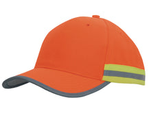 Load image into Gallery viewer, Hi Vis Cap with Reflective Tape
