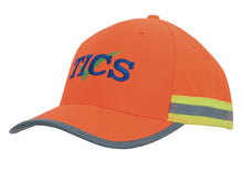 Load image into Gallery viewer, Hi Vis Cap with Reflective Tape
