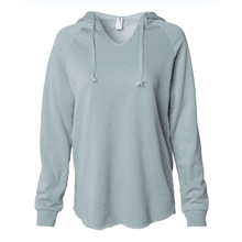 Load image into Gallery viewer, Women&#39;s Lightweight California Wave Wash Hoodie - Klean Hut
