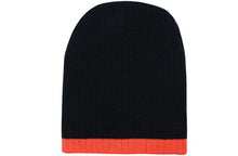 Charger l&#39;image dans la galerie, Two Tone Cable Knit Beanie - Toque
