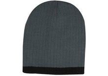 Charger l&#39;image dans la galerie, Two Tone Cable Knit Beanie - Toque
