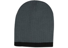 Load image into Gallery viewer, Two Tone Cable Knit Beanie - Toque
