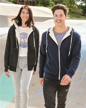 Load image into Gallery viewer, Unisex Sherpa Hoodie- Full zip - Klean Hut
