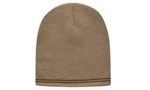 Load image into Gallery viewer, Skull Acrylic Beanie - Toque with Stripes
