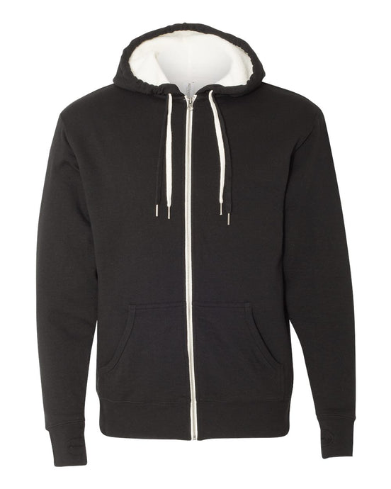 Unisex Sherpa Hoodie- Full zip - Klean Hut