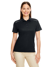 Load image into Gallery viewer, Core 365 Ladies&#39; Radiant Performance Piqué Polo with Reflective Piping
