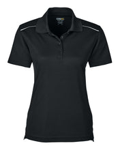 Load image into Gallery viewer, Core 365 Ladies&#39; Radiant Performance Piqué Polo with Reflective Piping
