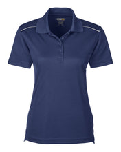 Load image into Gallery viewer, Core 365 Ladies&#39; Radiant Performance Piqué Polo with Reflective Piping
