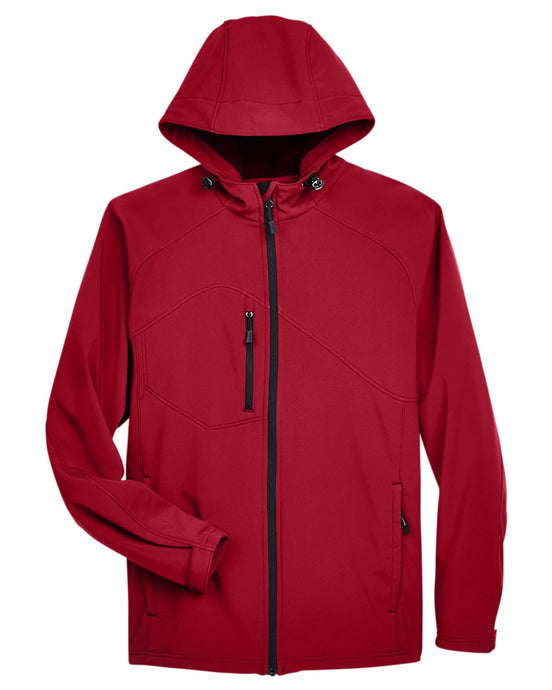 North End® Men's Prospect Two-Layer Hooded Jacket - Klean Hut