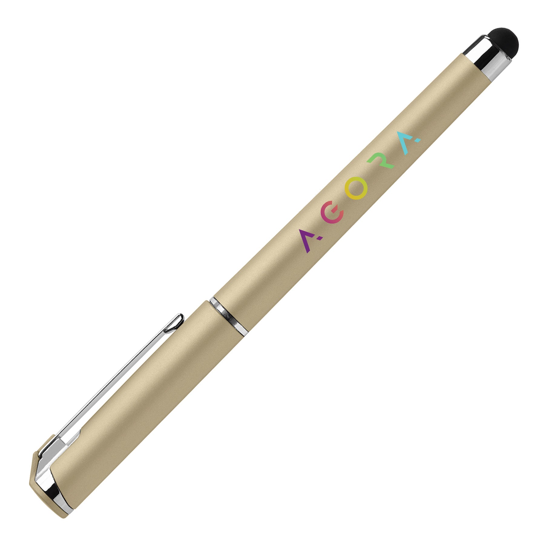 Islander Softy Metallic Gel Pen w/ Stylus - ColorJet