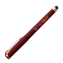 Load image into Gallery viewer, Islander Softy Rose Gold Gel Pen w/ Stylus - ColorJet
