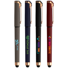 Charger l&#39;image dans la galerie, Stylo gel Islander Softy Rose Gold avec stylet - ColorJet

