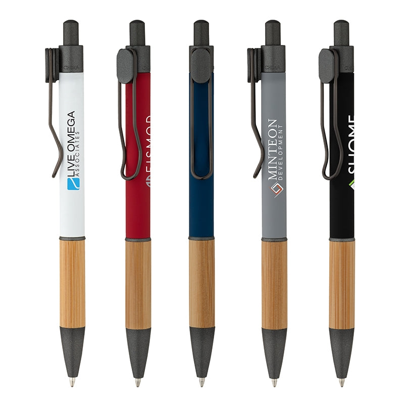 Manoa Ballpoint Pen w/Bamboo Grip