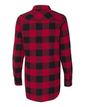 Charger l&#39;image dans la galerie, Women&#39;s Long Sleeve Flannel Shirt - Klean Hut
