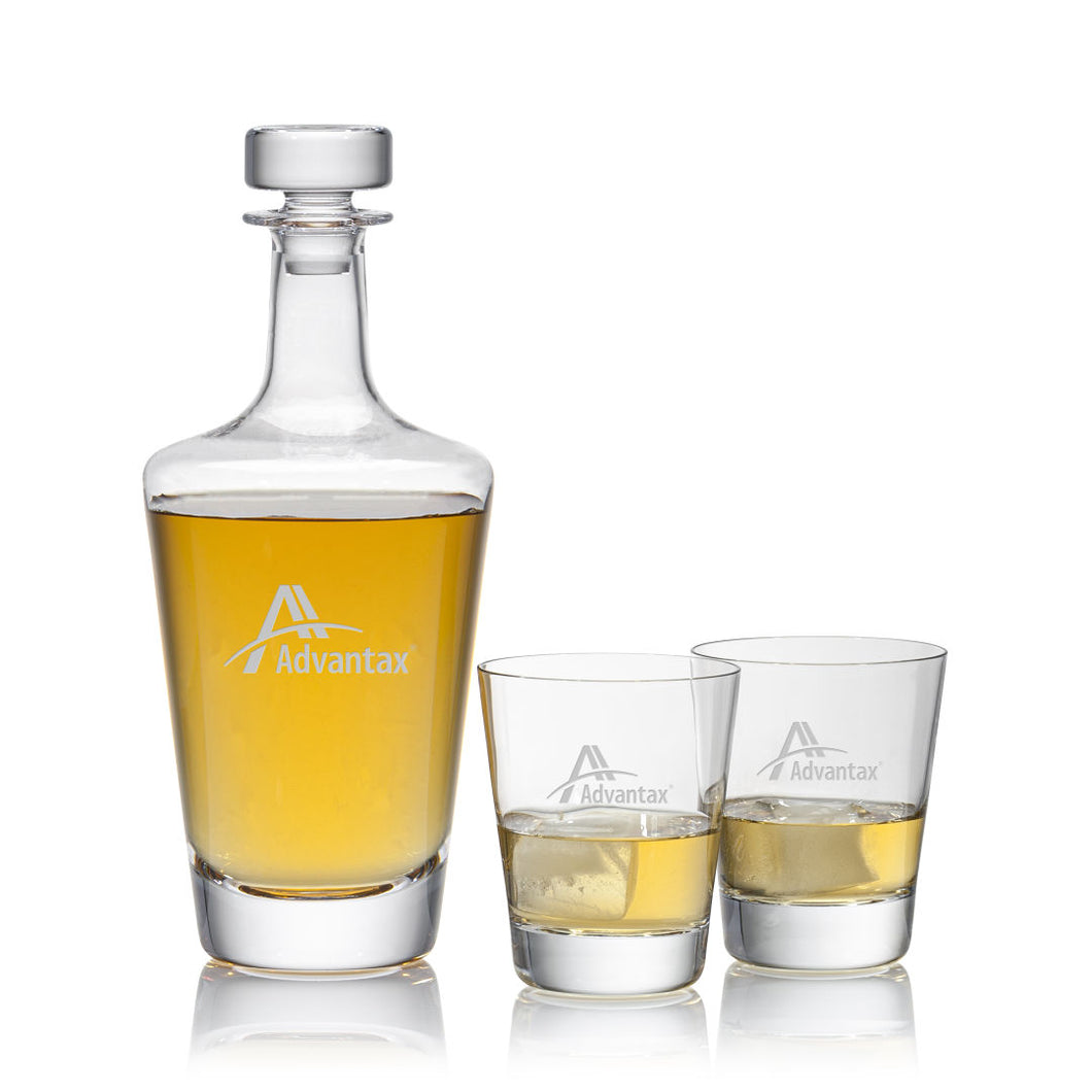 Frazier Decanter Set-2 OTR Glasses