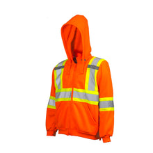 Load image into Gallery viewer, Traffic Hoodie with Detachable Hood, 4&quot; Refl. Tape
