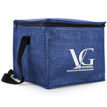 Load image into Gallery viewer, Silver-Tone Cooler Bag

