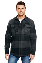 Load image into Gallery viewer, Men&#39;s Quilted Flannel Jacket - Klean Hut
