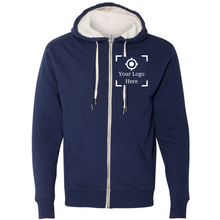 Load image into Gallery viewer, Unisex Sherpa Hoodie- Full zip
