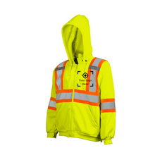 Load image into Gallery viewer, Traffic Hoodie with Detachable Hood, 4&quot; Refl. Tape
