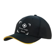 Charger l&#39;image dans la galerie, Casquette de sport Ripstop avec bordure sandwich
