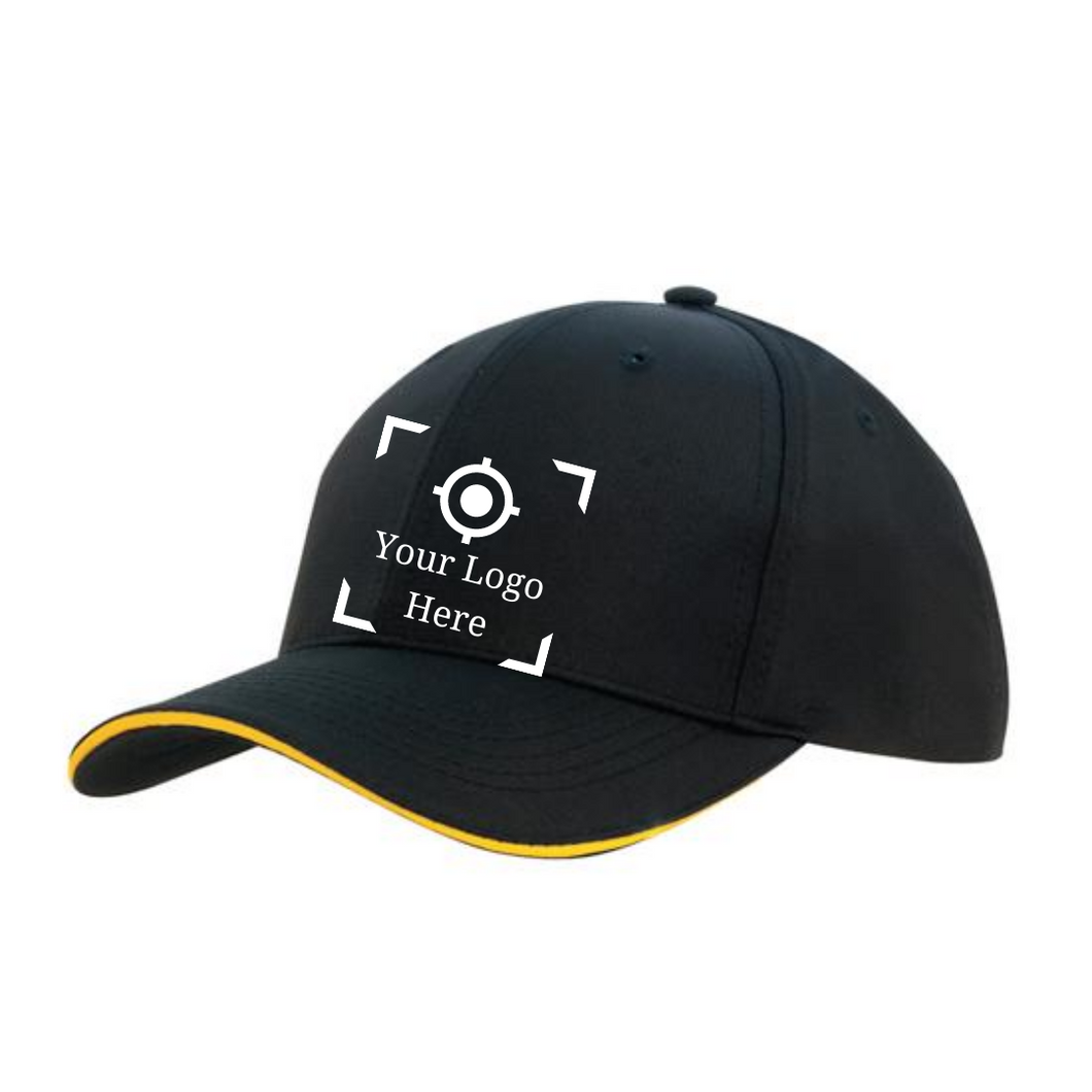 Sports Ripstop Cap with Sandwich Trim