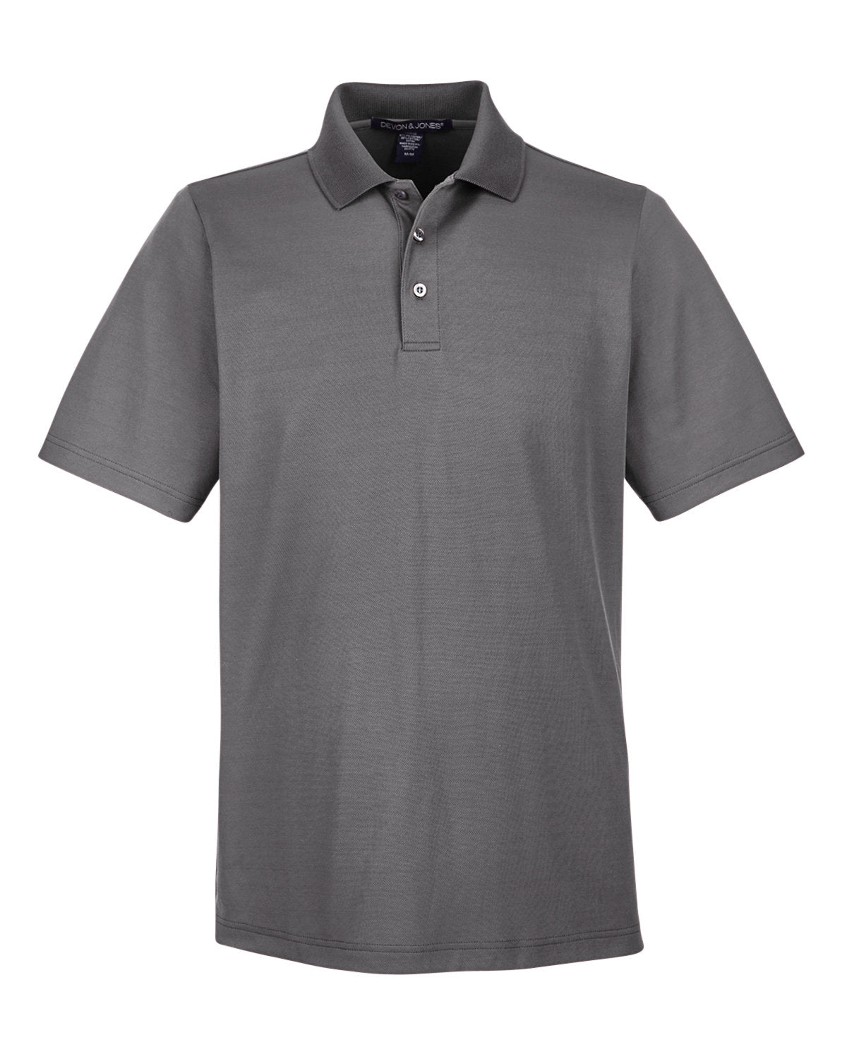 Devon & Jones CrownLux Performance™ Men's Plaited Polo