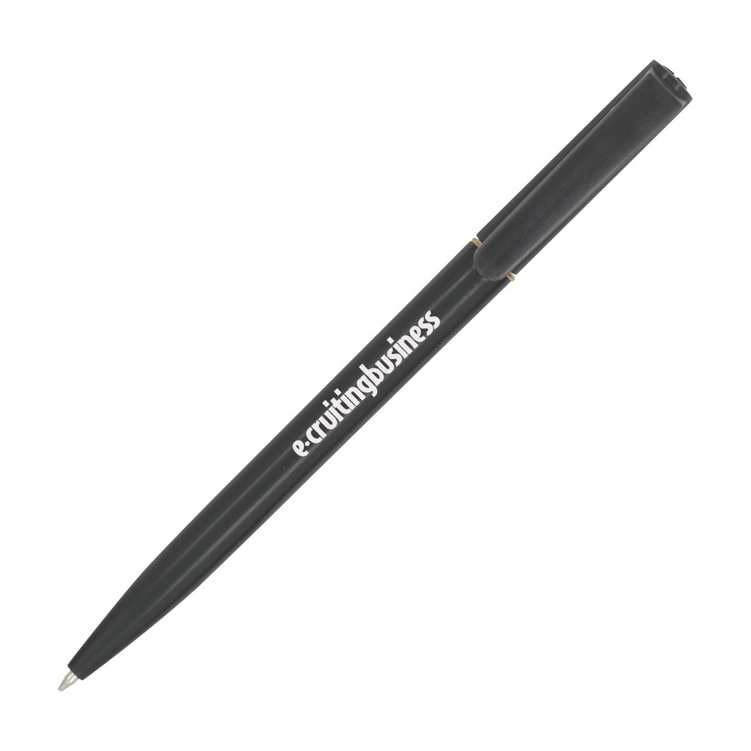 Stylo à bille Bradford en plastique à mécanisme rotatif