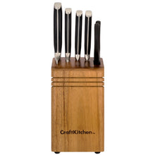 Load image into Gallery viewer, CraftKitchen™ 6 Piece  Cutlery / Knife Block Set
