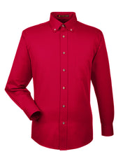 Load image into Gallery viewer, Harriton Men&#39;s Easy Blend™ Long-Sleeve Twill Shirt with Stain-Release
