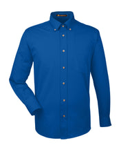 Load image into Gallery viewer, Harriton Men&#39;s Easy Blend™ Long-Sleeve Twill Shirt with Stain-Release
