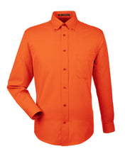 Load image into Gallery viewer, Harriton Men&#39;s Easy Blend™ Long-Sleeve Twill Shirt with Stain-Release
