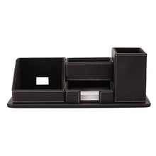 Charger l&#39;image dans la galerie, Oxford Desk Organizer w/Phone Holder
