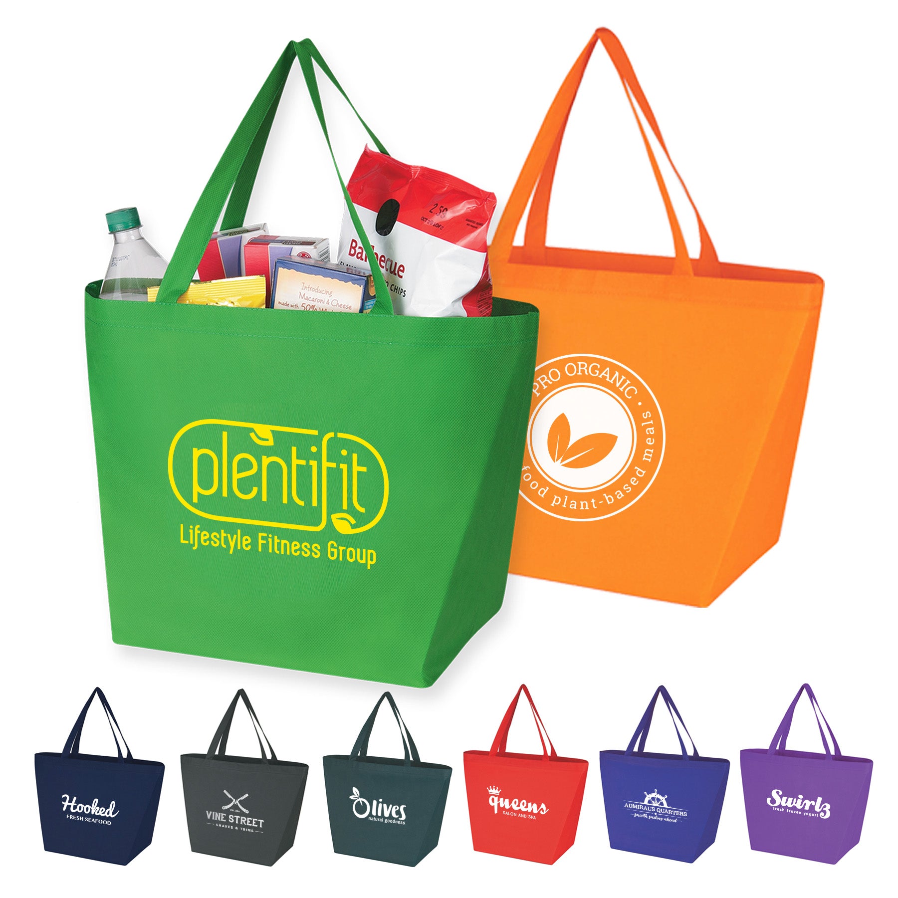 Julian - Non-Woven Shopping Tote Bag