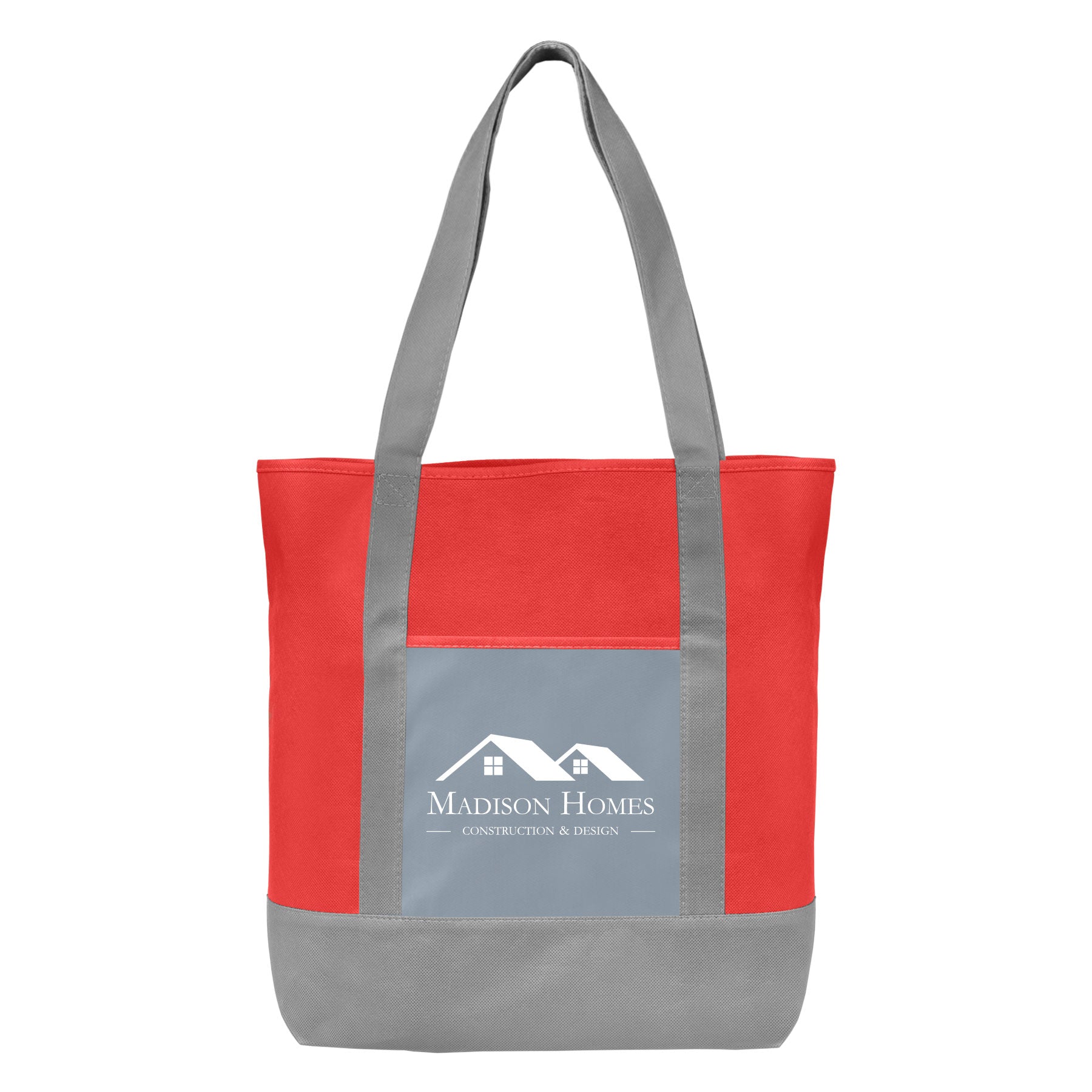 Glenwood - Non-Woven Tote Bag with 210D Pocket