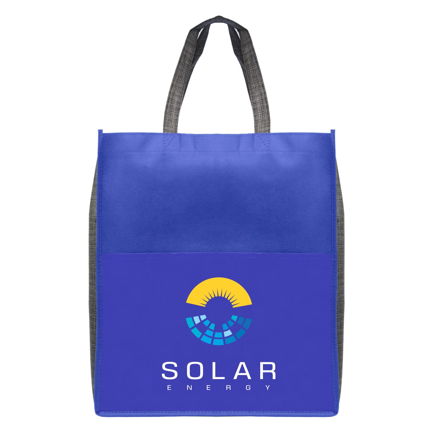 Rome - Non-Woven Tote Bag with 210D Pocket (C)