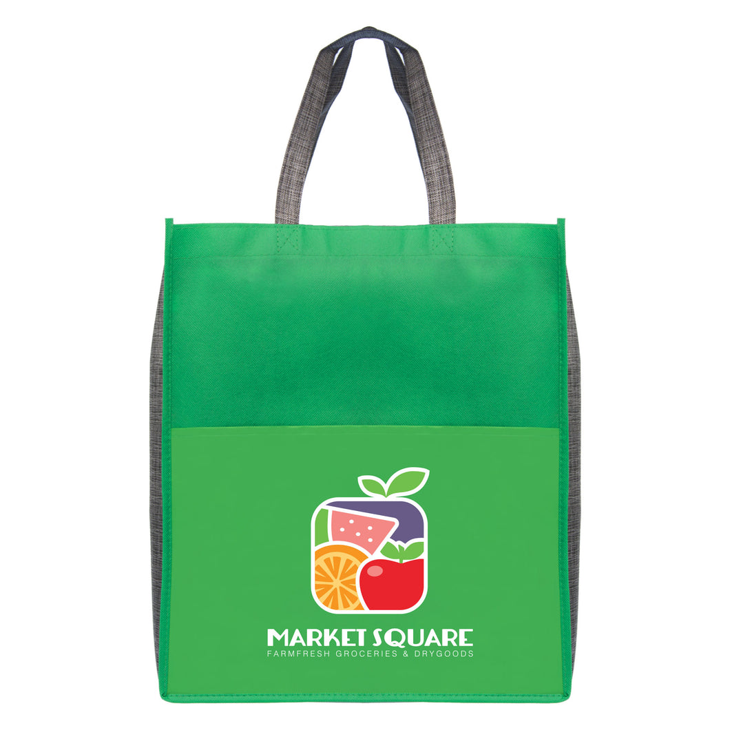 Rome - Sac fourre-tout non tissé avec poche 210D (C)