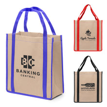 Load image into Gallery viewer, Vancouver - Eco Kraft + Non-Woven Tote Bag
